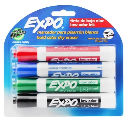 MARCADOR EXPO 4 COLORES
